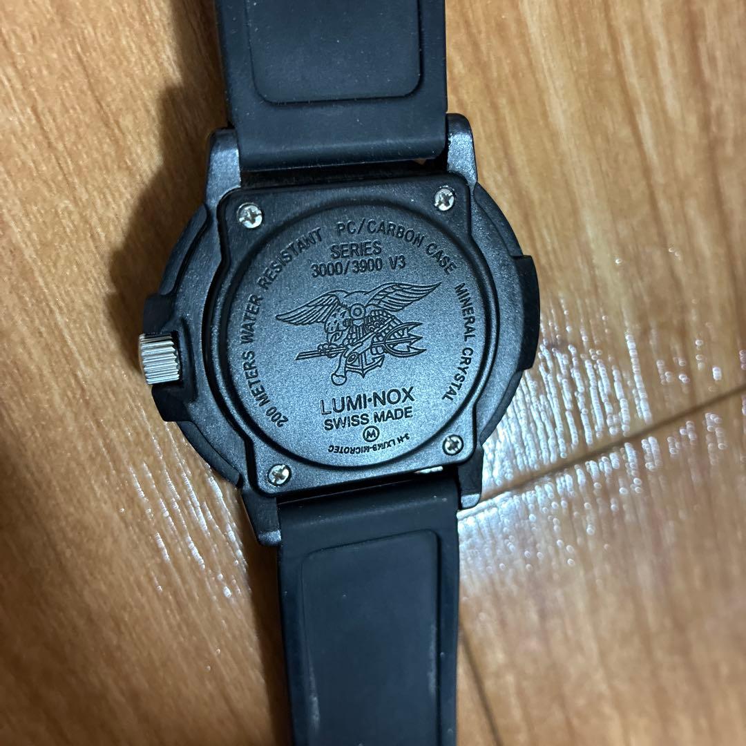 Luminox ネイビーシールズ　クォーツ腕時計 ブラック