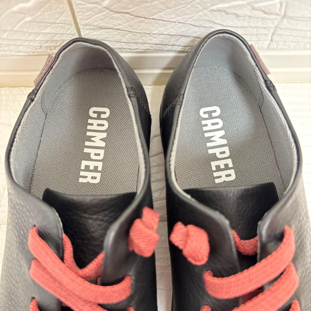 【新品未使用】CAMPER ペウカミPeu Cami ブラック レザー 39