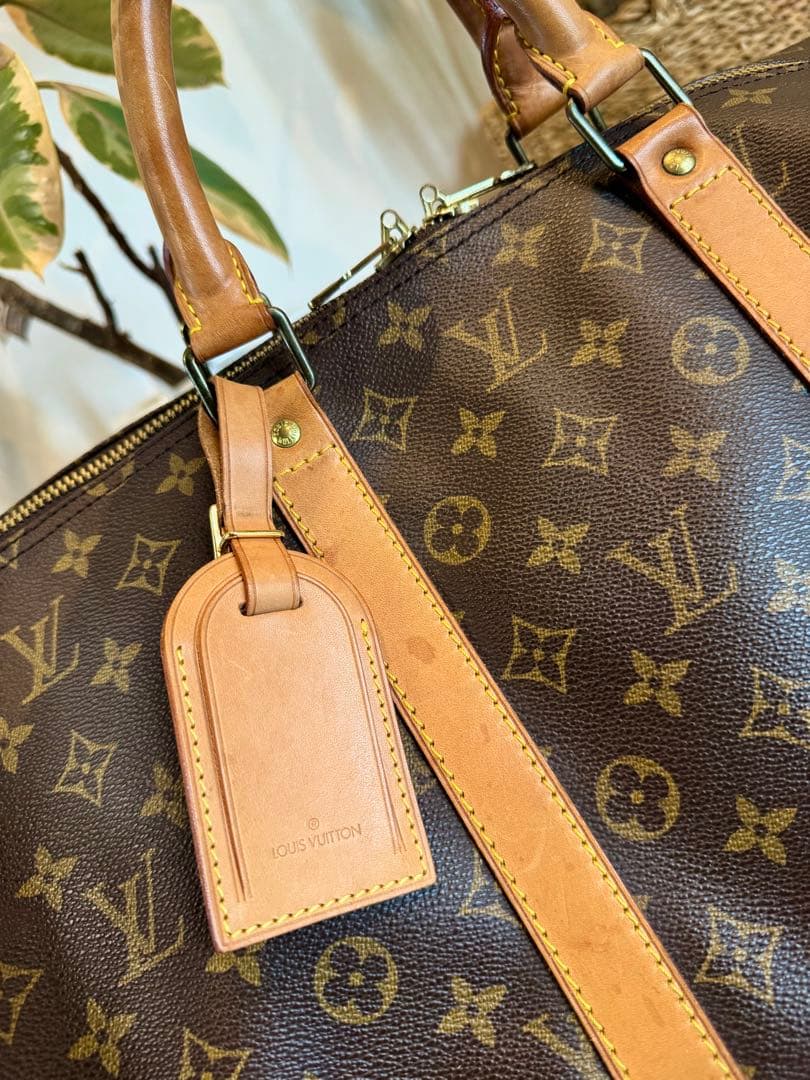 Louis Vuitton モノグラム ボストン キーポル・バンドリエール55