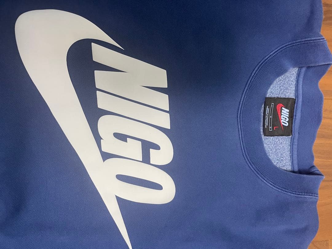 NIGO x Nike NRG Crew Fleece \"Navy\"（NIGO）