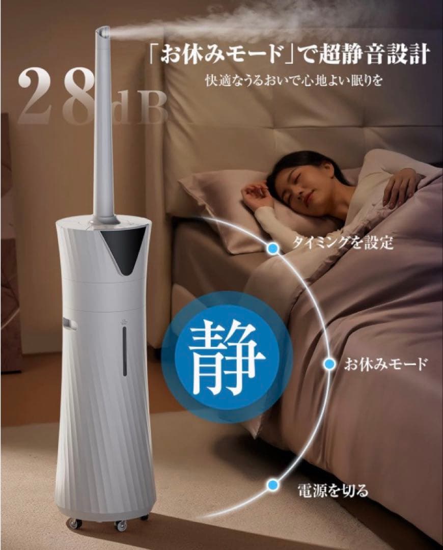 ❤️大特価❤️ 加湿器　17L 大容量　湿度設定　UVライト除菌　空気洗浄