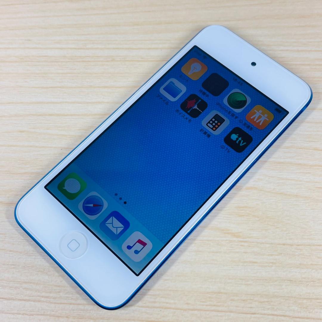 450 美品 Apple iPod Touch 第6世代 64GB Blue