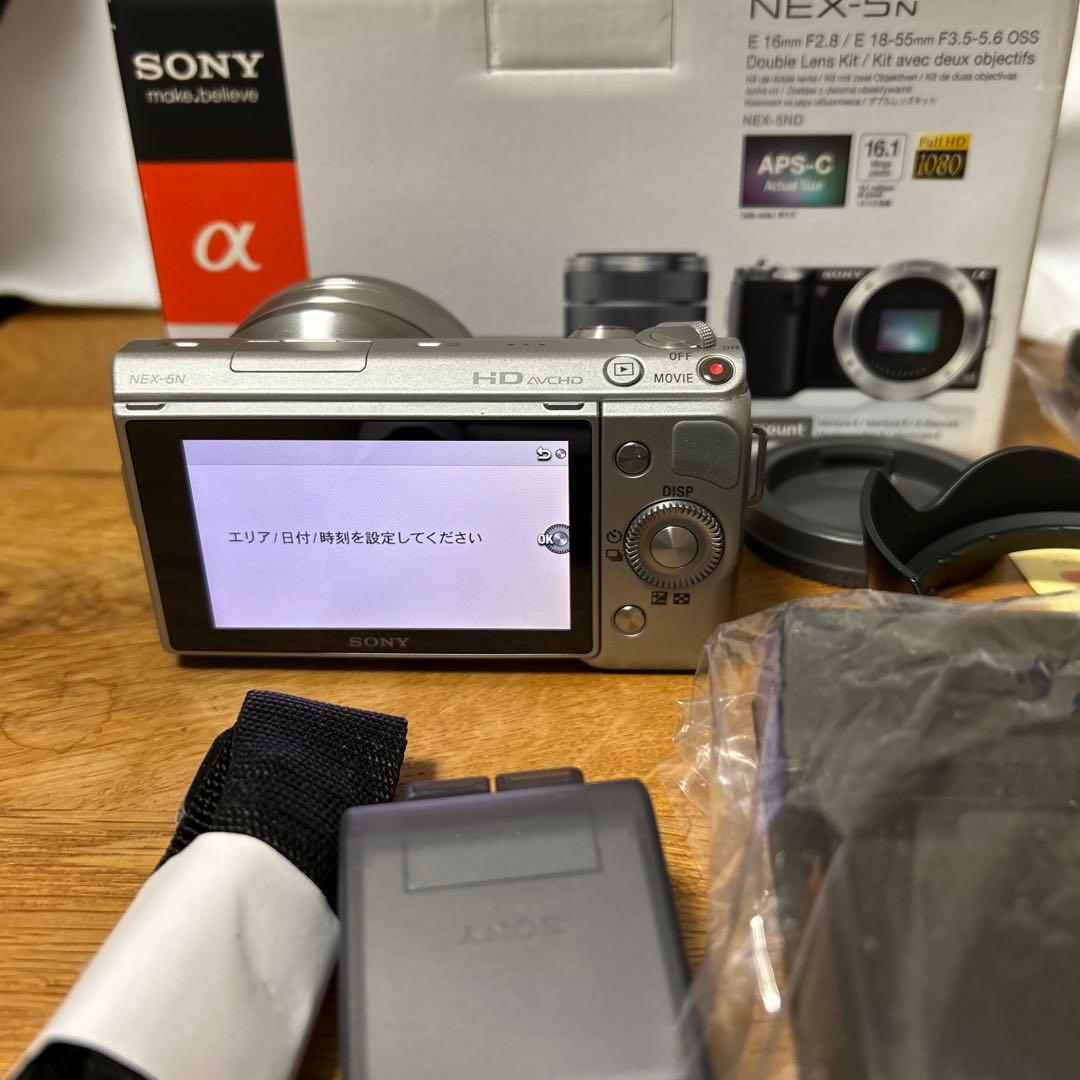 Sony NEX-5N ミラーレス一眼 シルバー