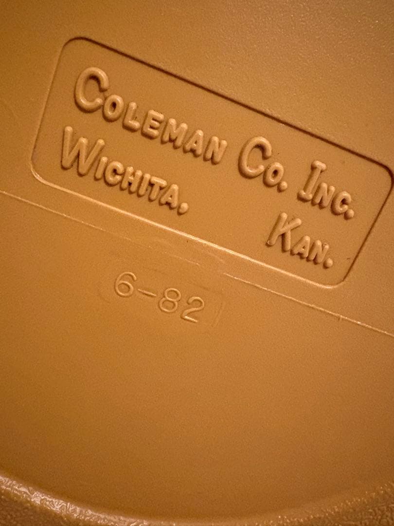 海*様 Coleman キャリーケース イエロー　クラムシェル19826月　角ハ