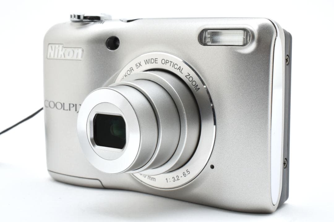 【極美品】NIkon COOLPIX L26 シルバー　ほぼ新品！