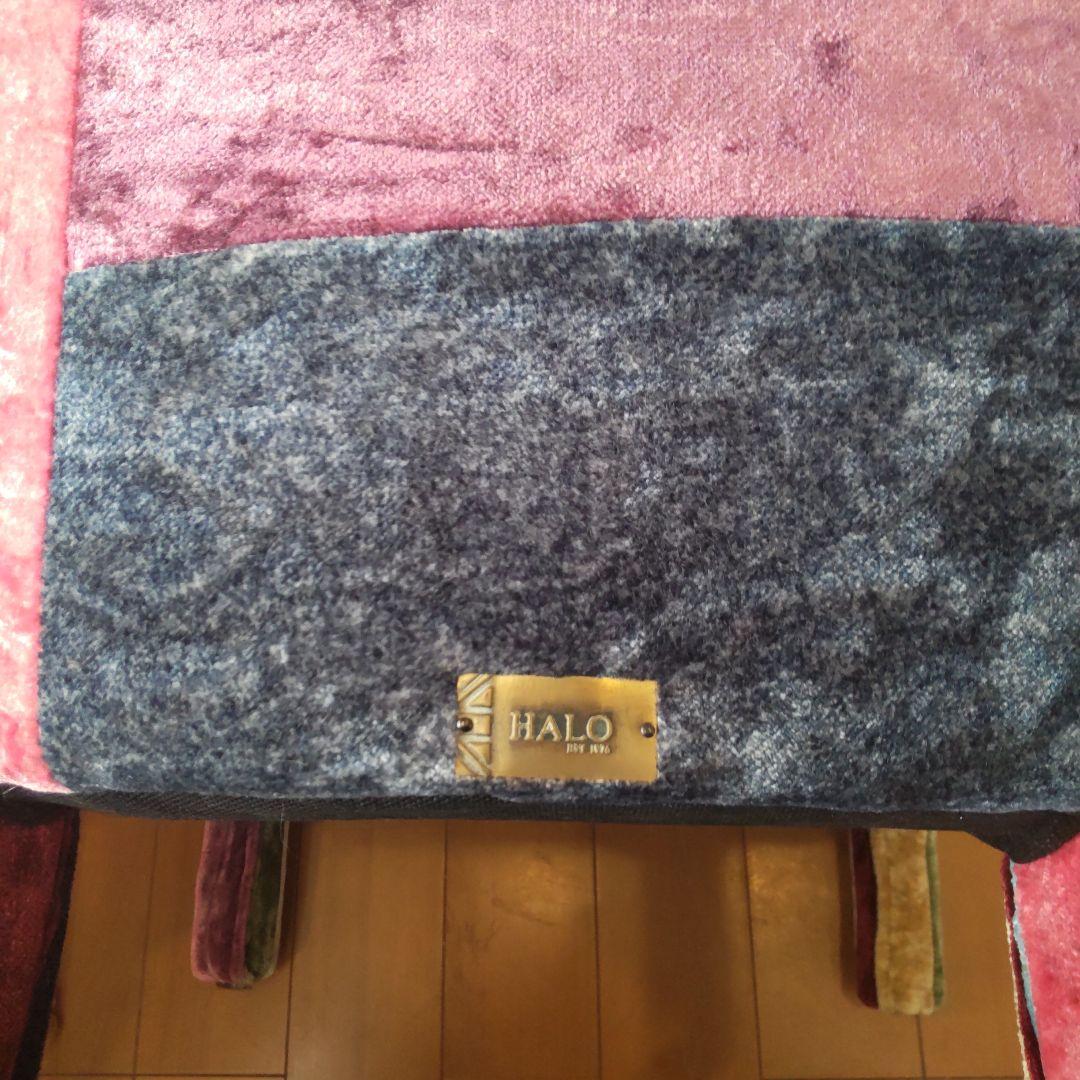 美品 halo ソファー1人がけ カラフルパッチワーク