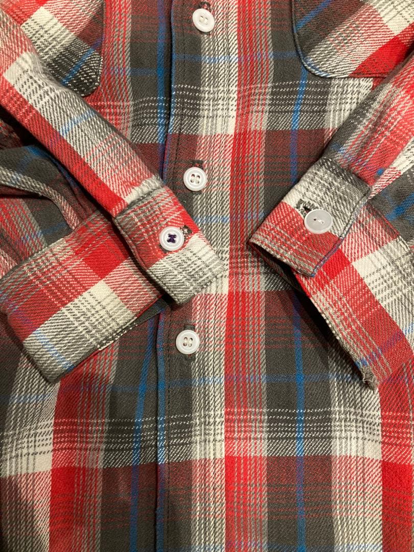 60s 70s BIGMIKE ビンテージ ネルシャツ USA製 BIGMAC