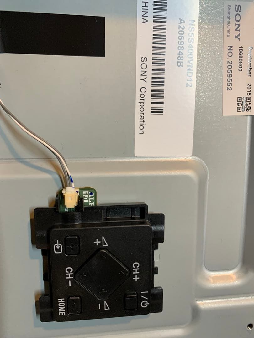 SONY液晶テレビBRAVIA KJ-40W700C 基盤セット