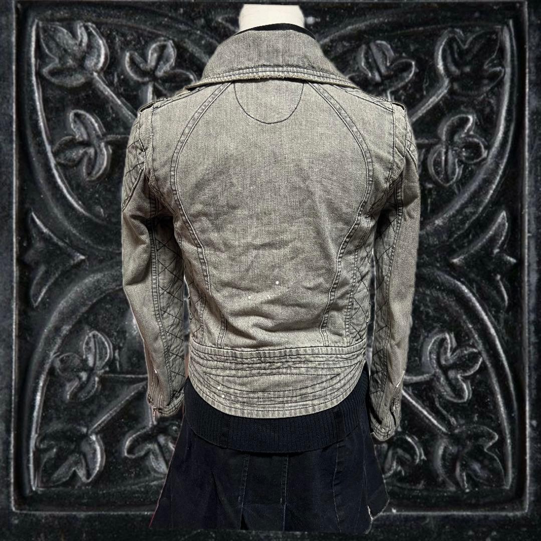 ミリタリージャケット Y2K grunge 00s短丈 archive ギミック