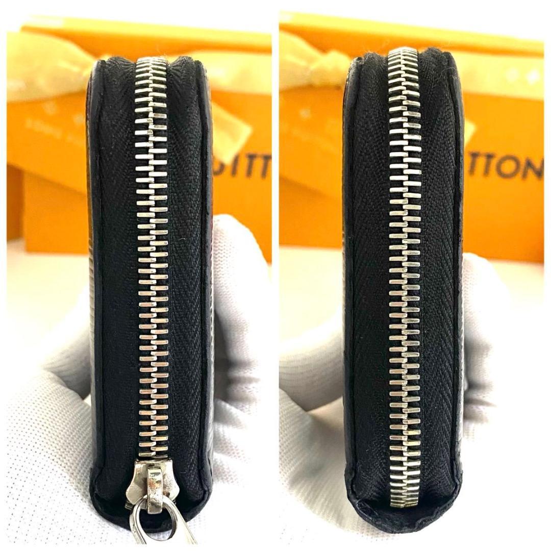 ルイ ヴィトン◎エピ ジッピーウォレット ノワール ラウンドファスナー 長財布