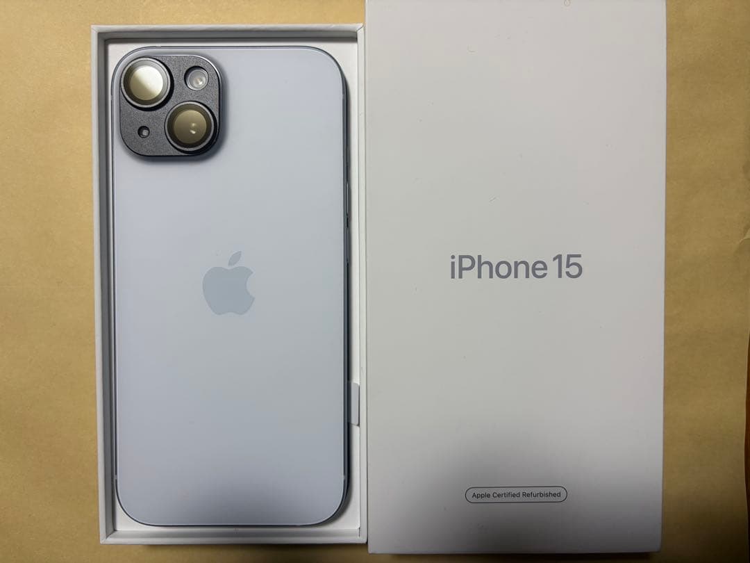 新品未使用　Apple iPhone 15 128GB ブルー/SIMフリー