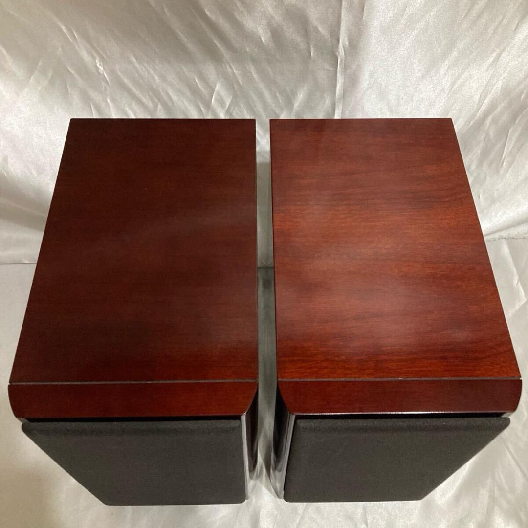 美品 2wayスピーカー オンキョー D 102EXG ワインレッド ブラウン