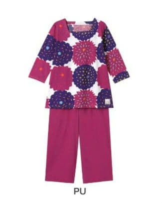 新品タグ付き ワコール 睡眠科学 パジャマ 接触冷感ルームウェア 花 M