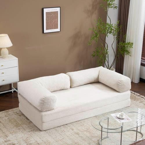 ソファベッド 組立て不要 二人掛け 三人掛け フロアソファ コンパクト ロー