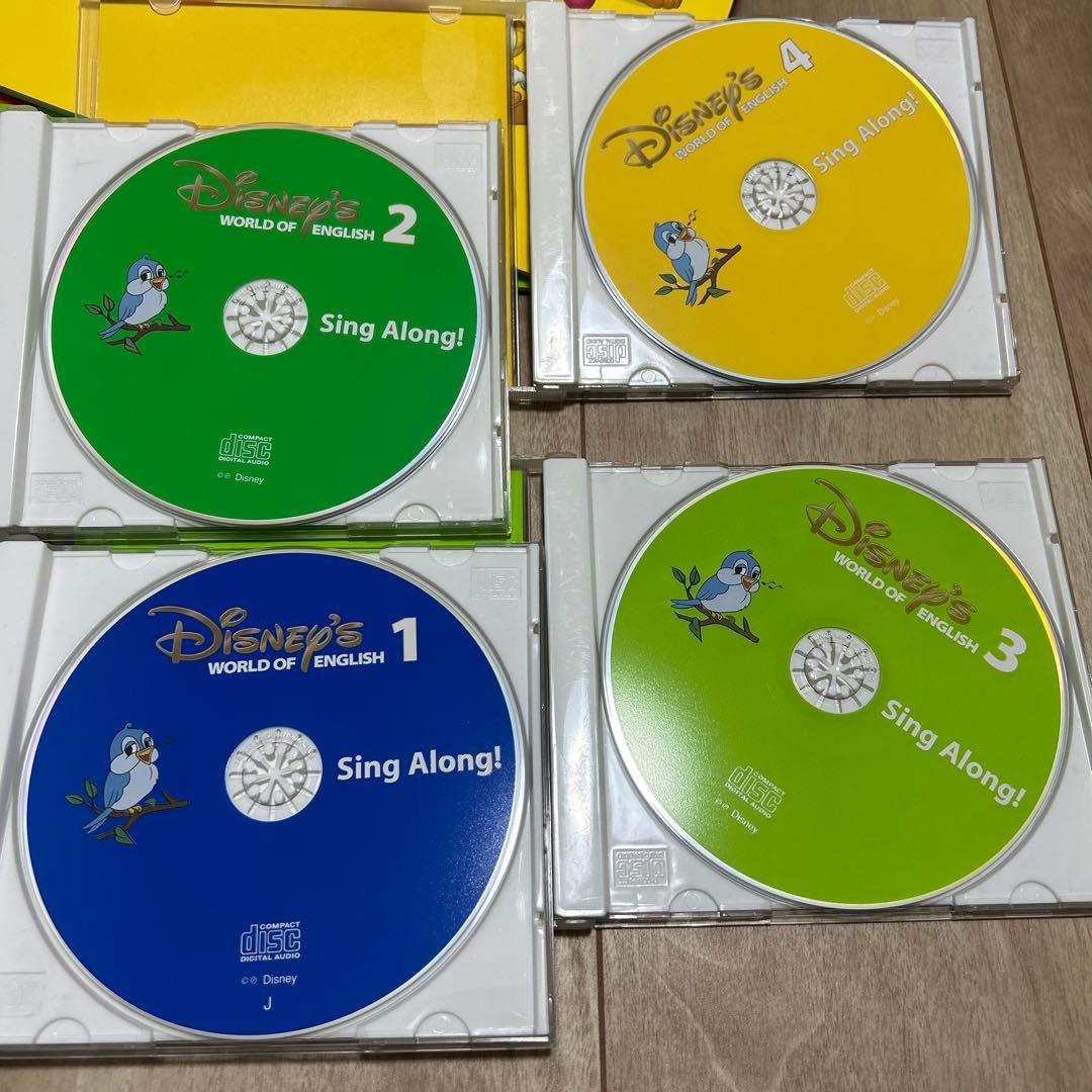 シングアロング　新品DVD.CD.絵本　DWE シングアロング