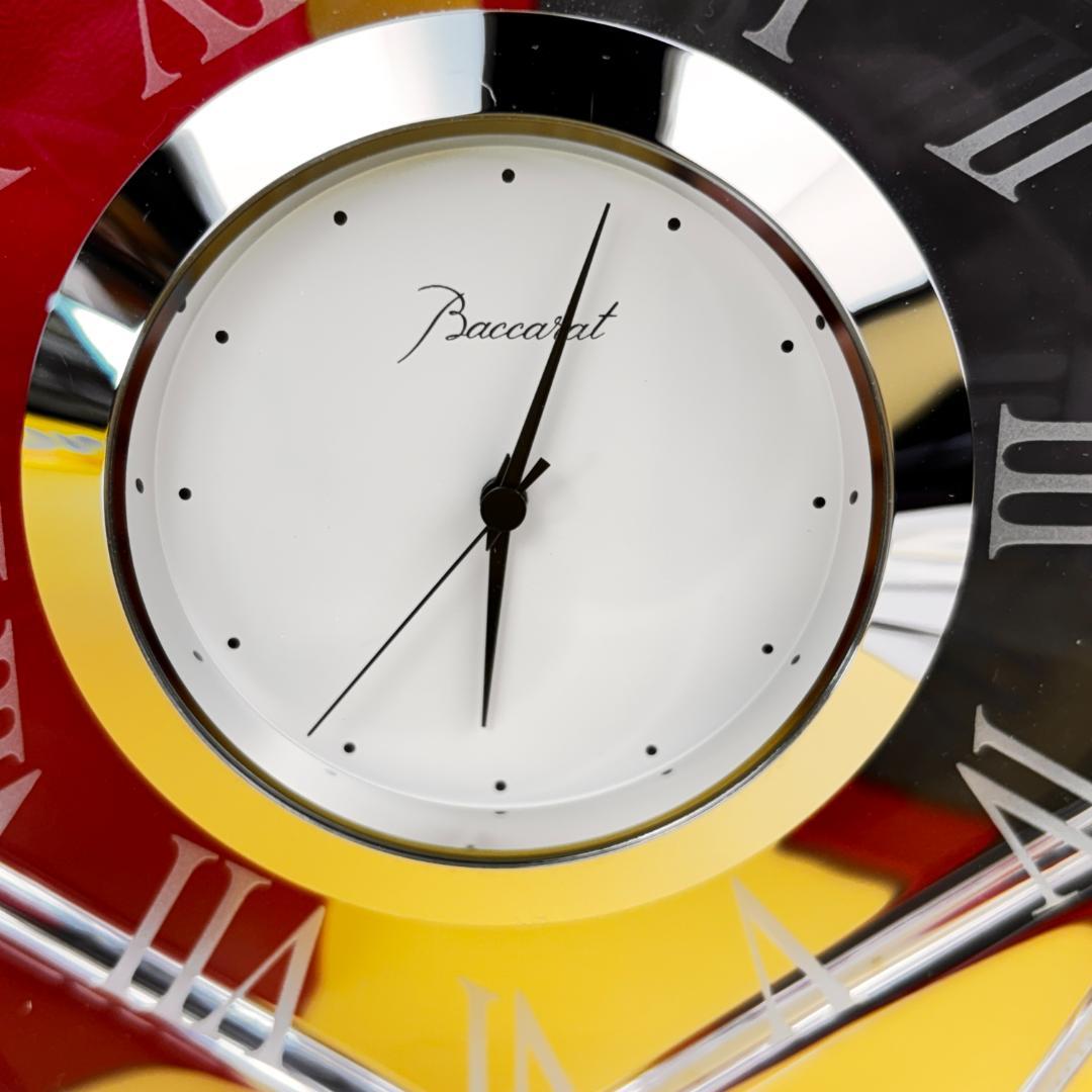 バカラ アルクール アビス デスククロック クリアガラス 銀座和光購入