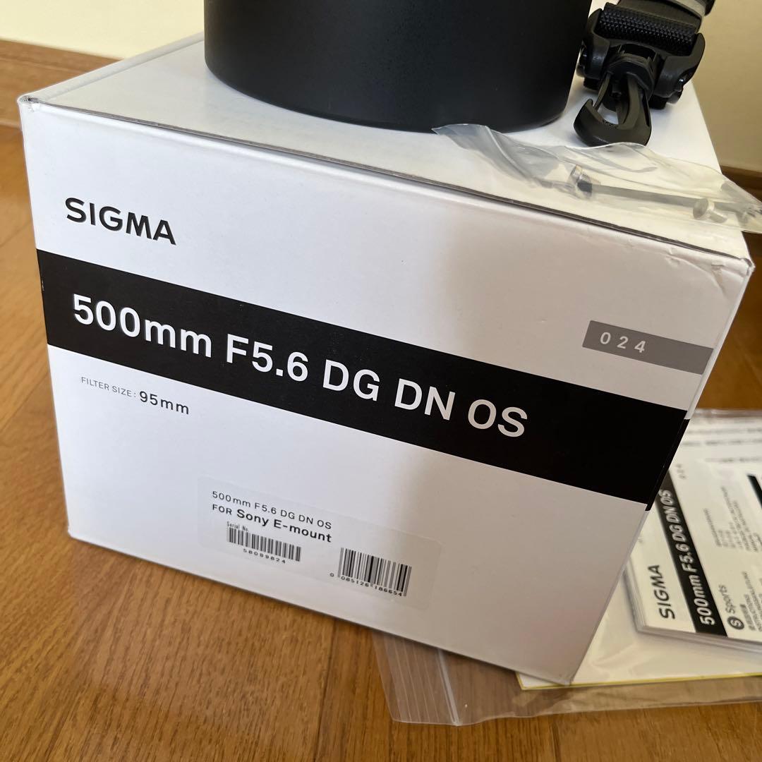 SIGMA　500mm F5.6 DG DN OS　ソニー E マウント