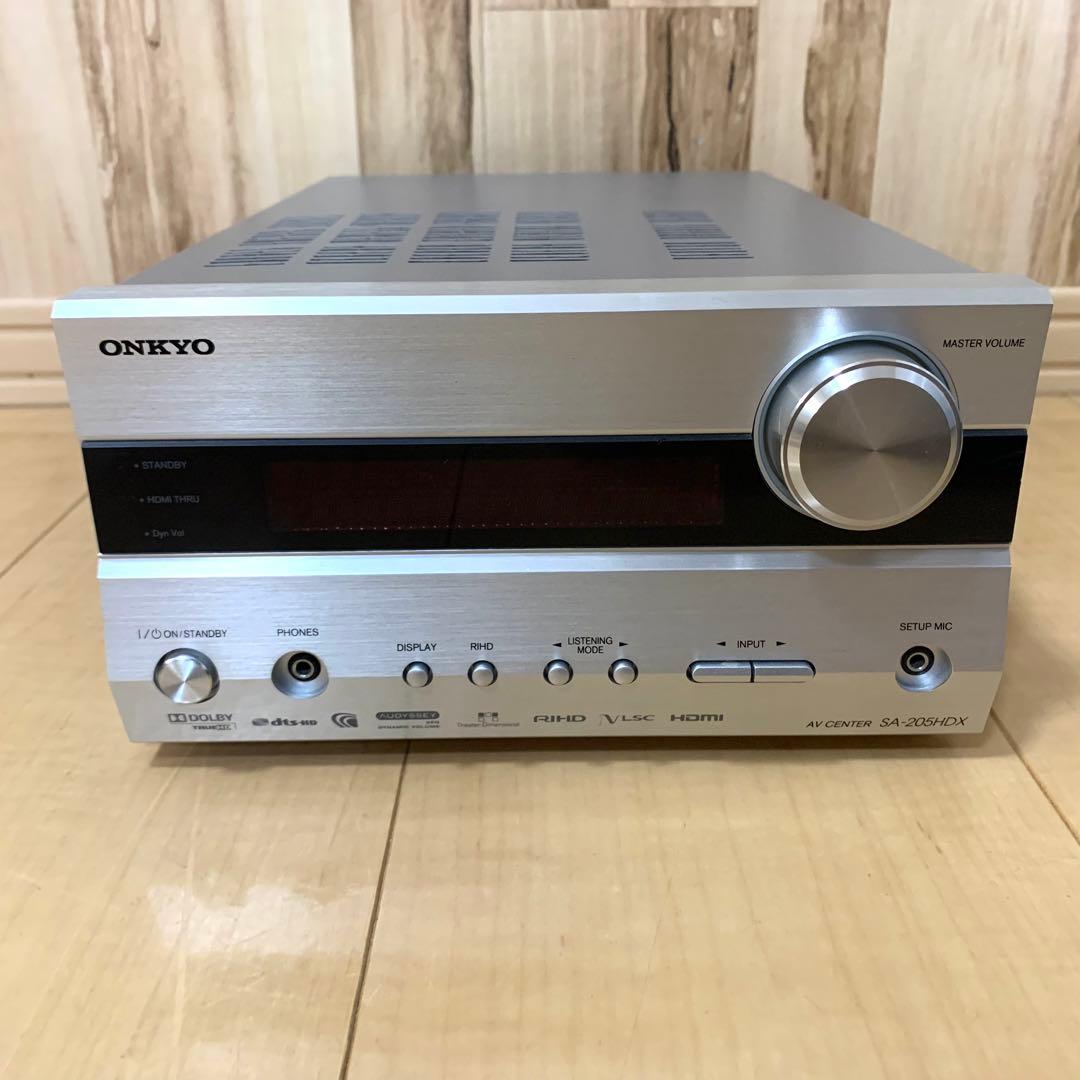 美品 動作品 SA-205HDX AVセンター リモコン付き