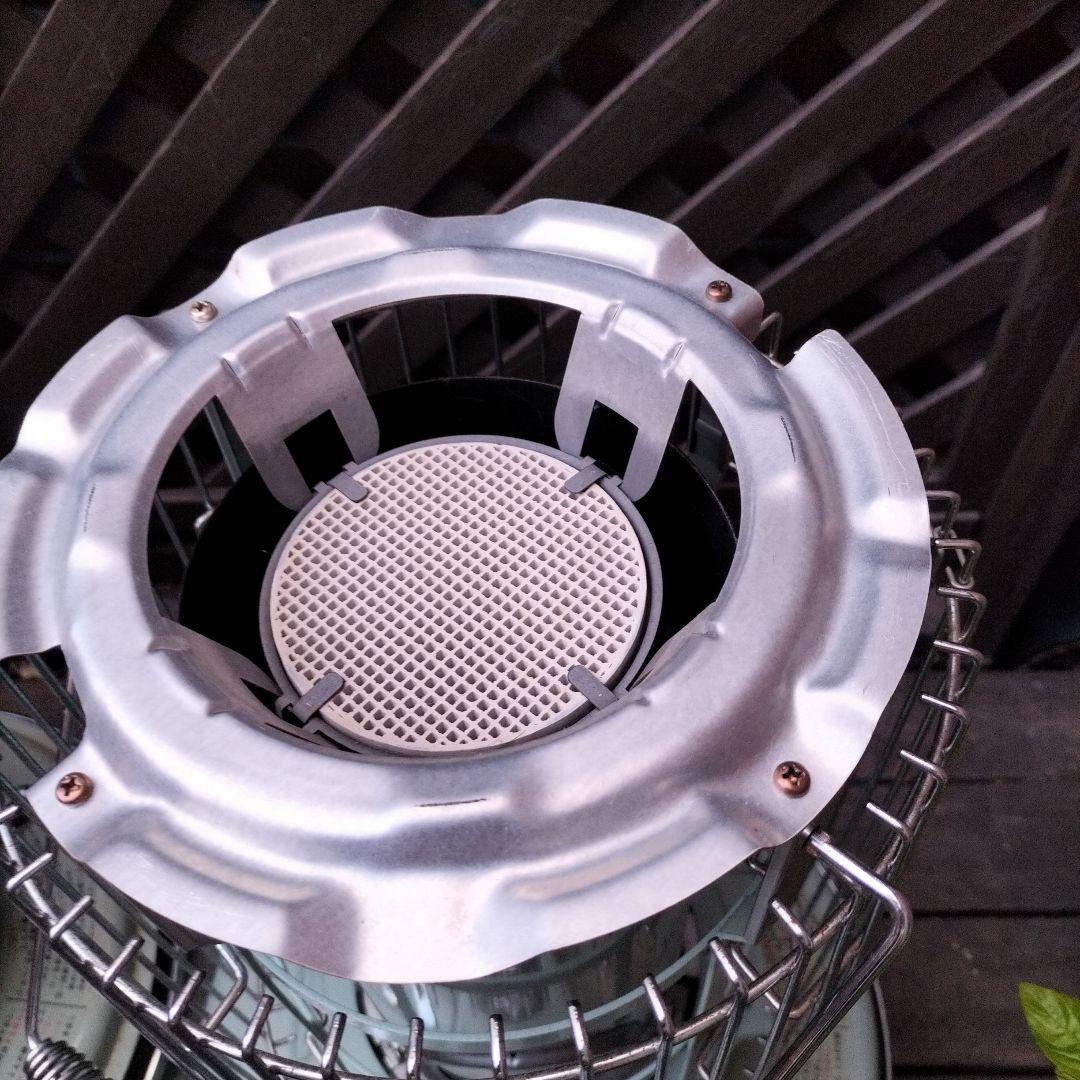 アラジン。メンテナンス済。純正品芯交換済。取説付。グリーン