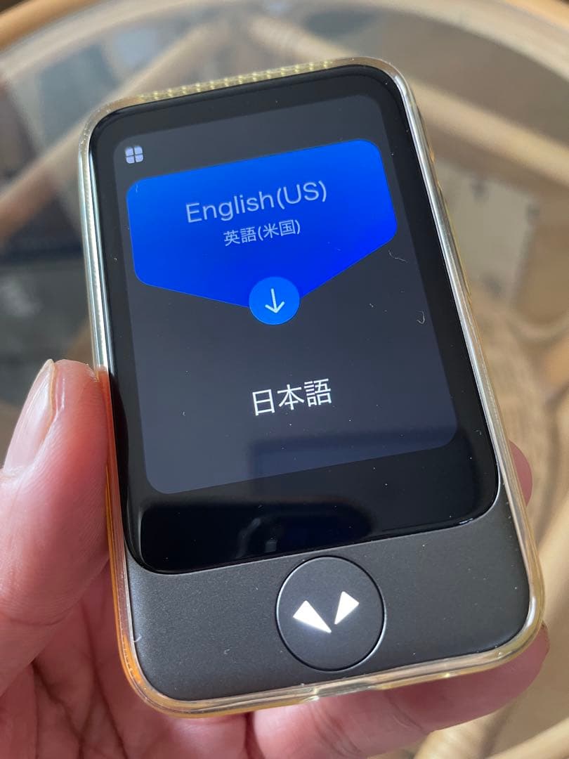 【美品】翻訳機POCKETALKポケトークS グローバル通信 ユーザー登録済