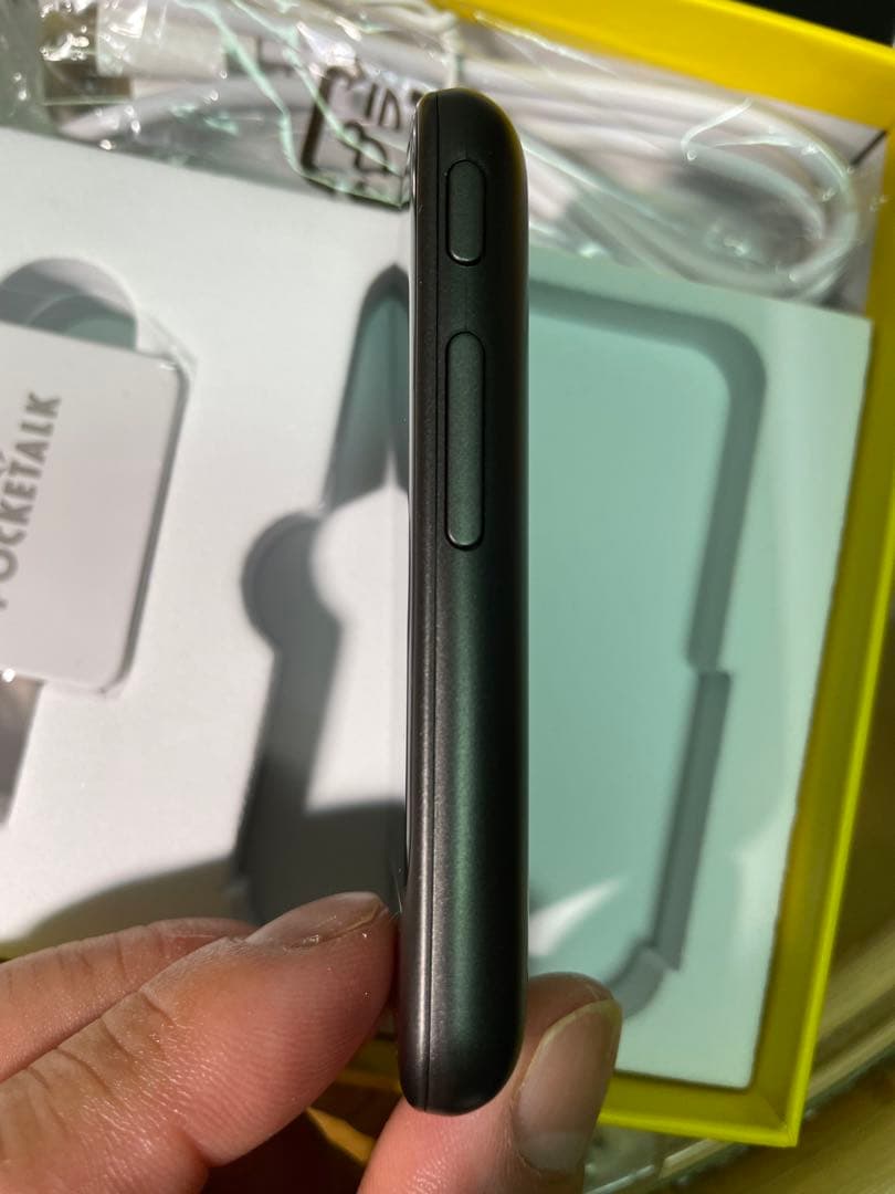 【美品】翻訳機POCKETALKポケトークS グローバル通信 ユーザー登録済