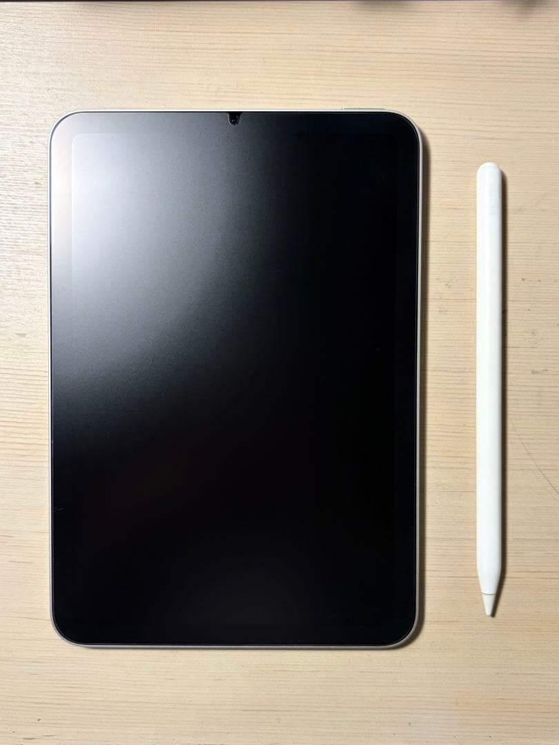 iPad mini 6 Wi-Fi 64GB スターライト（ペンシル付き）