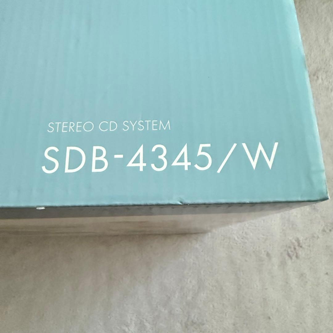 【新品未開封】KOIZUMI ステレオCDシステム SDB-4345W