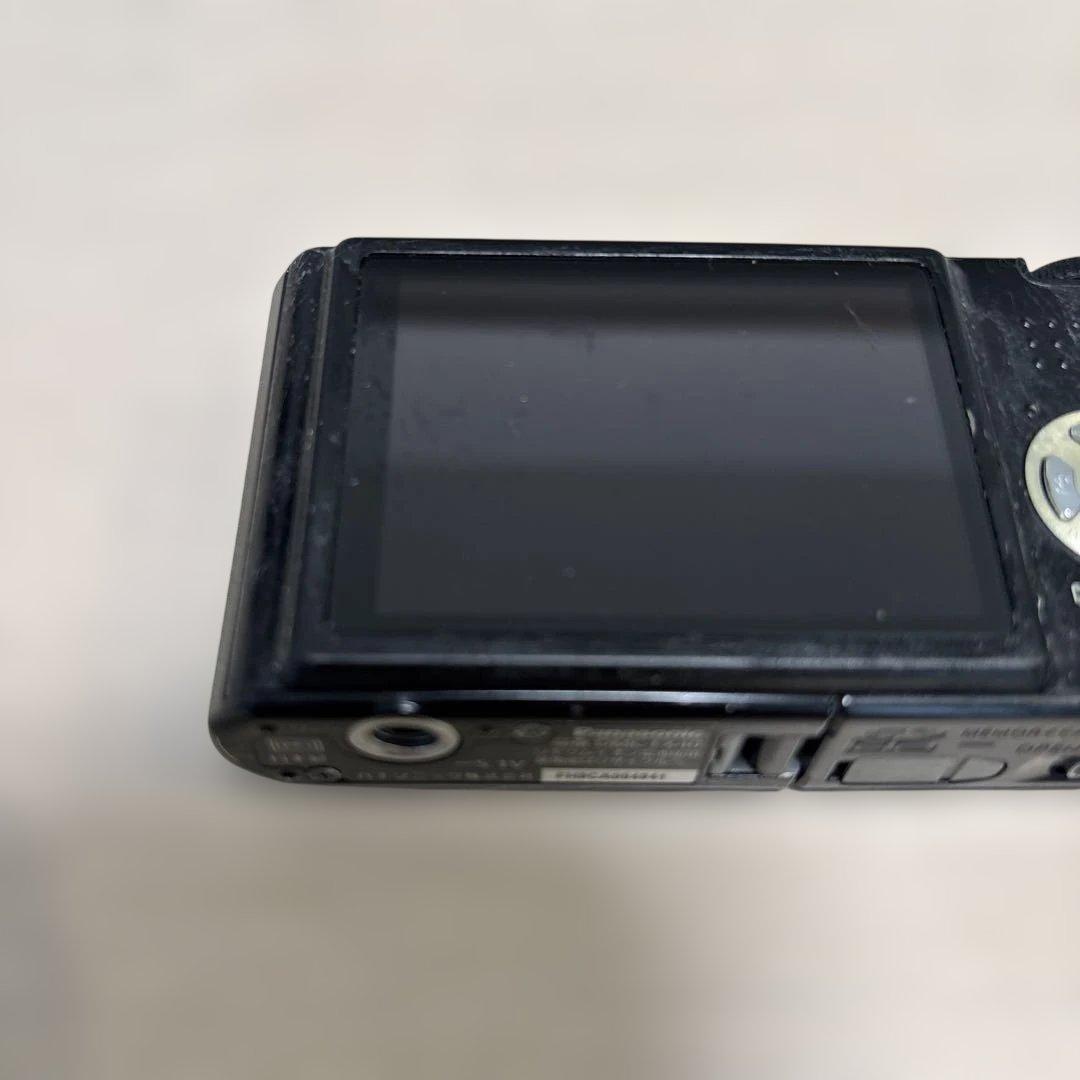 動作確認済 パナソニック ルミックス DMC-FX40 12M 黒 デジカメ