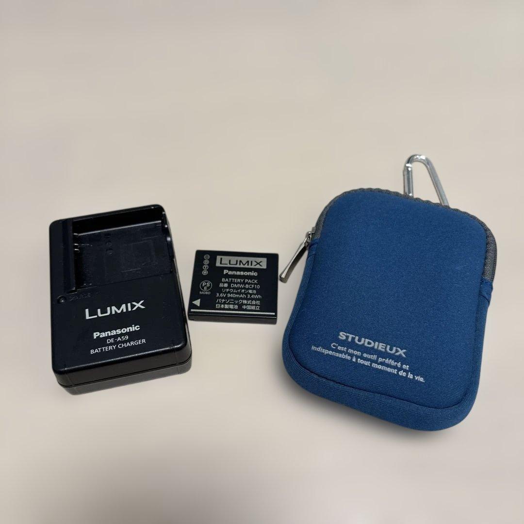 動作確認済 パナソニック ルミックス DMC-FX40 12M 黒 デジカメ