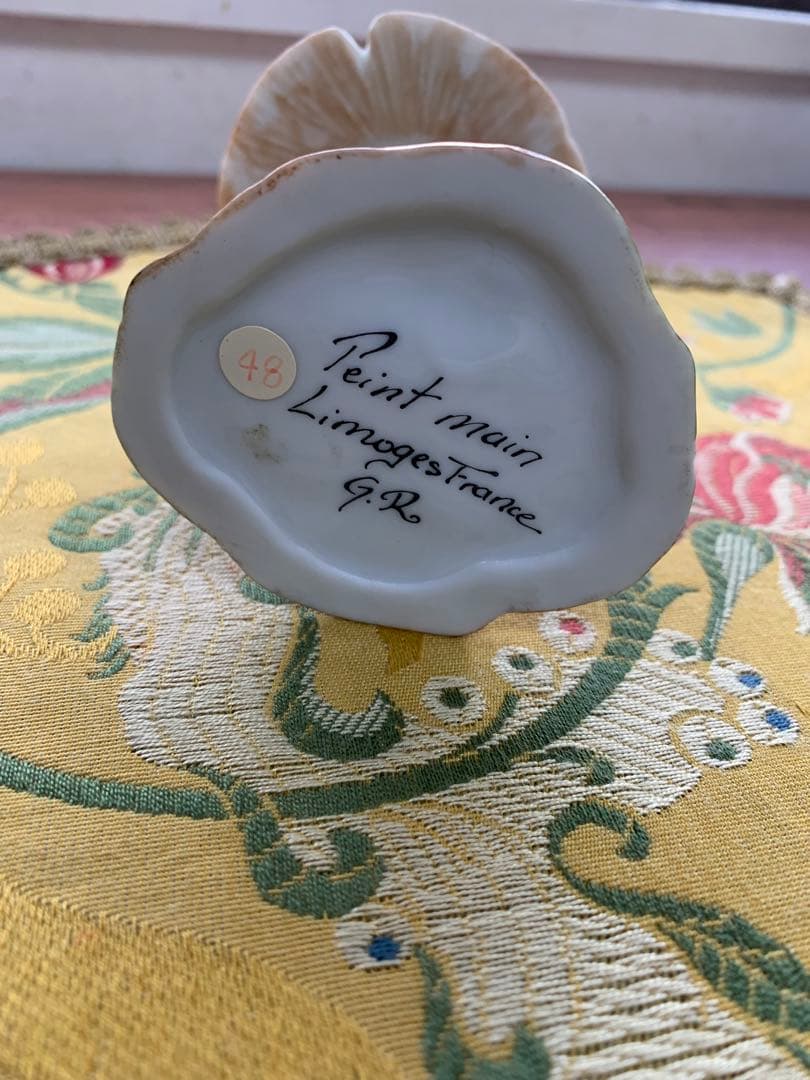 リモージュボックス　フランス製　レアな親子のきのこの小物入れとCherry2個！