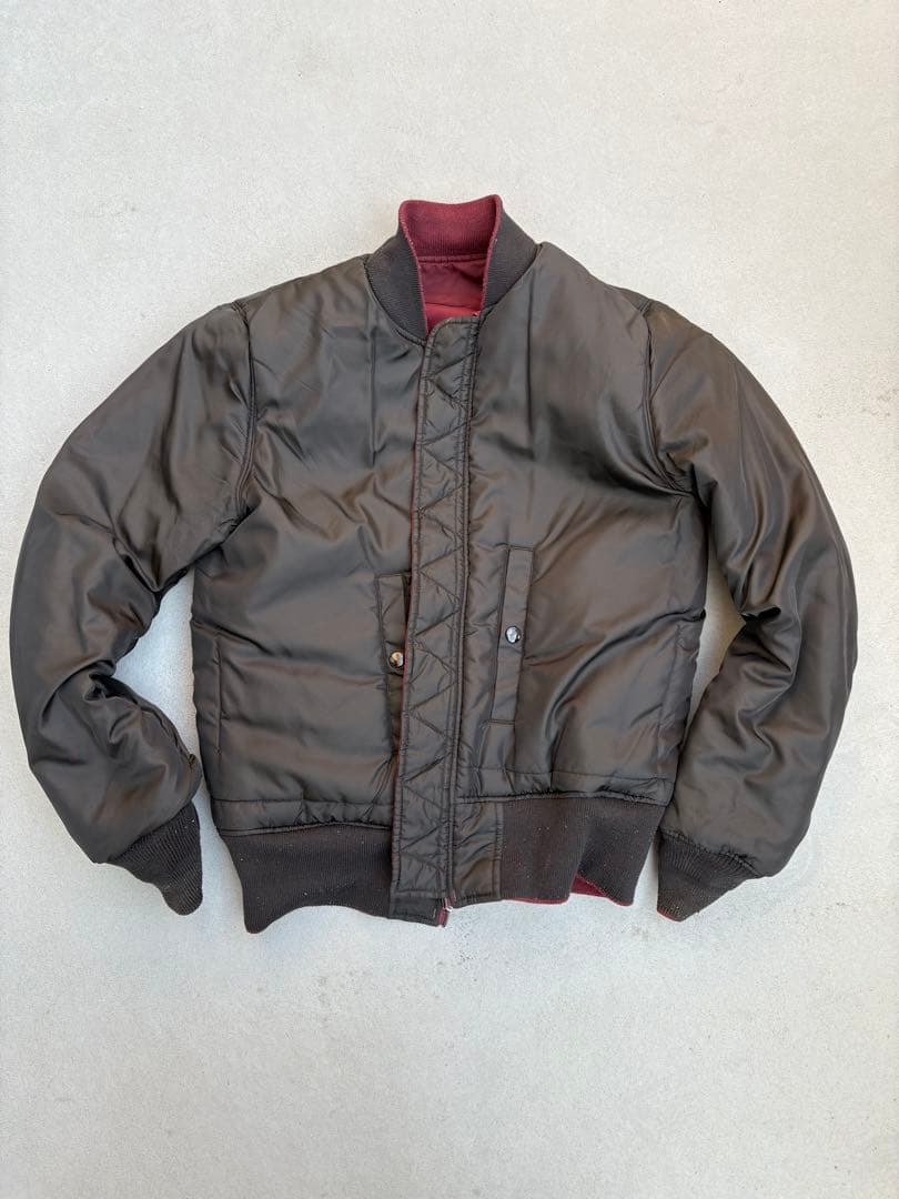 Alpha MA1 ワインレッド リバーシブル