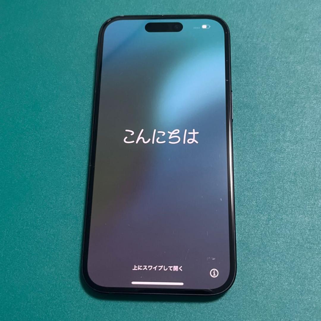 iPhone 15 ブラック 128 ⑥