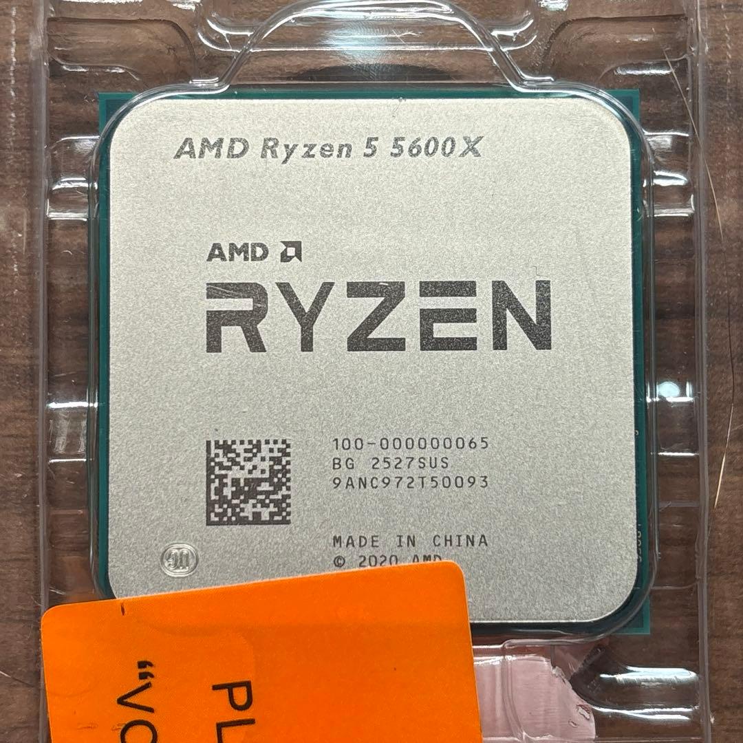 【新品未使用】Ryzen5 5600X 動作保証　返品対応有り！