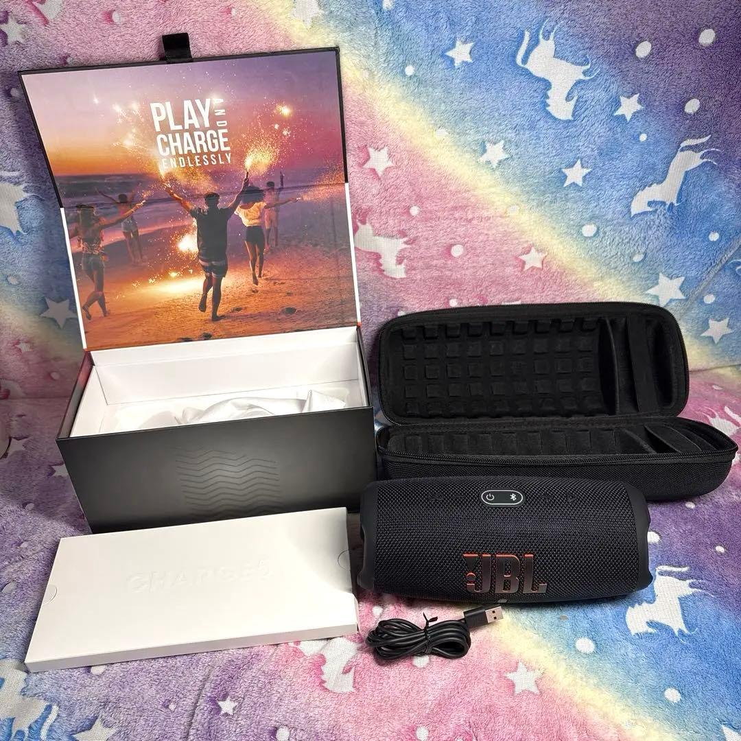 【外観美品・付属品完備】JBL Charge5 ブラック