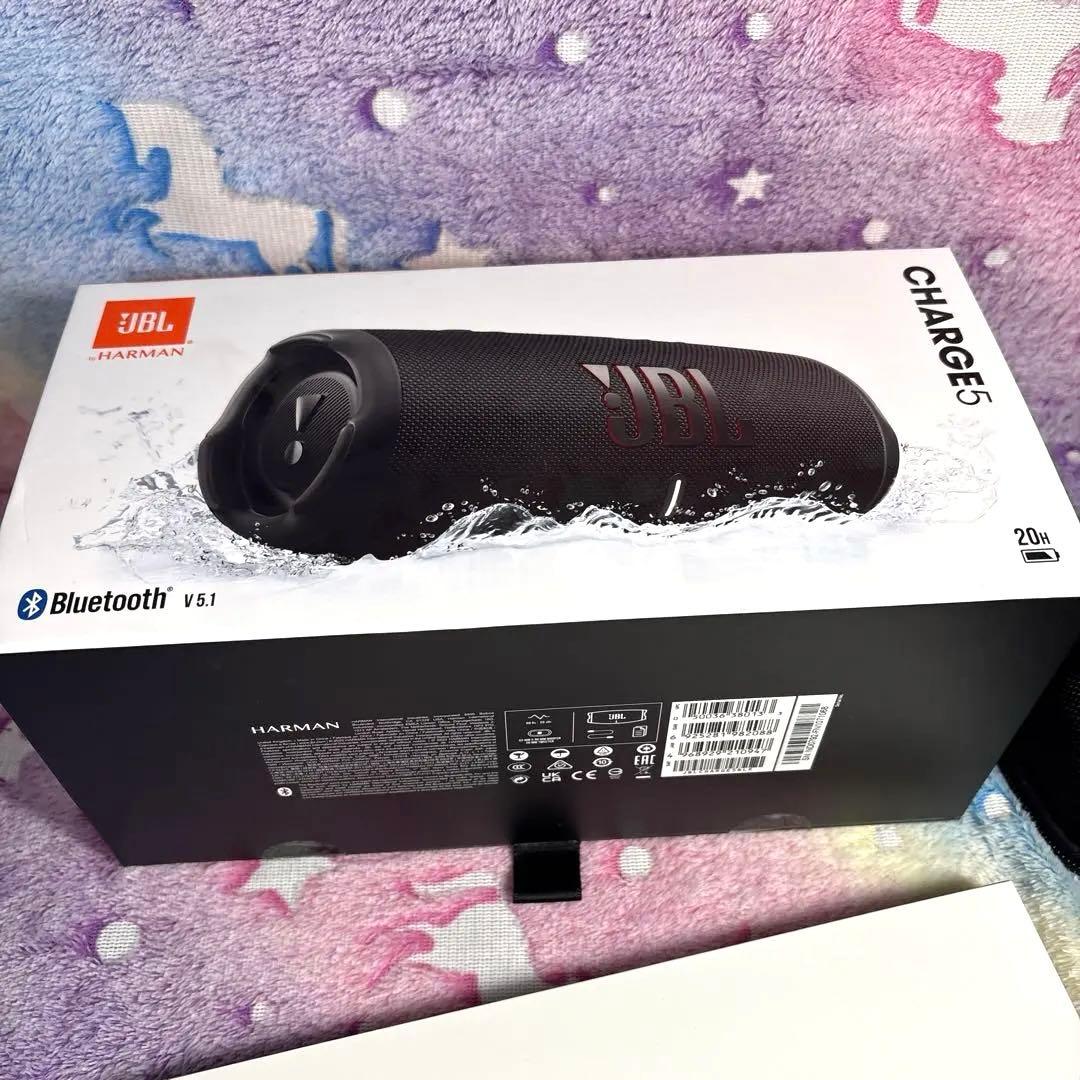 【外観美品・付属品完備】JBL Charge5 ブラック