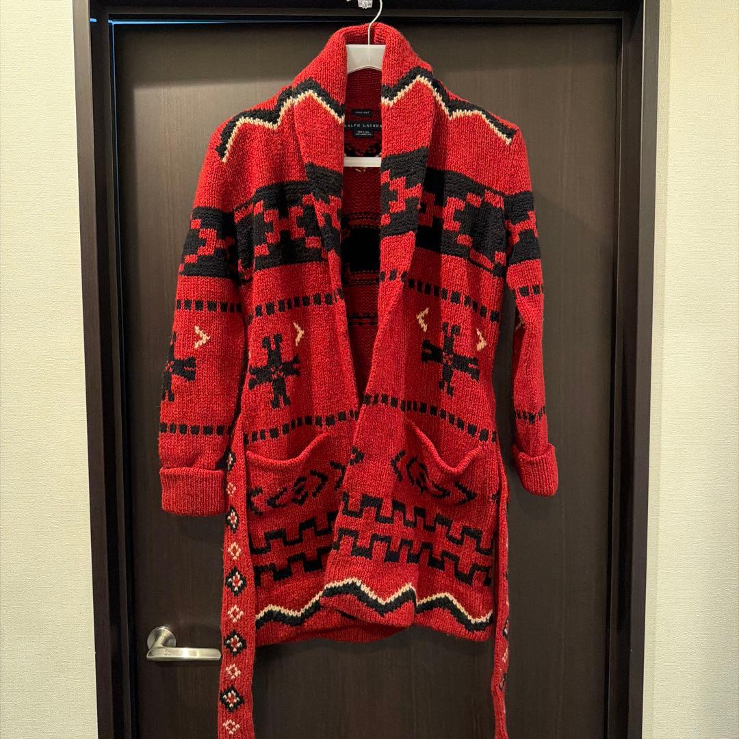 Ralph Lauren ハンドニット カウチン S