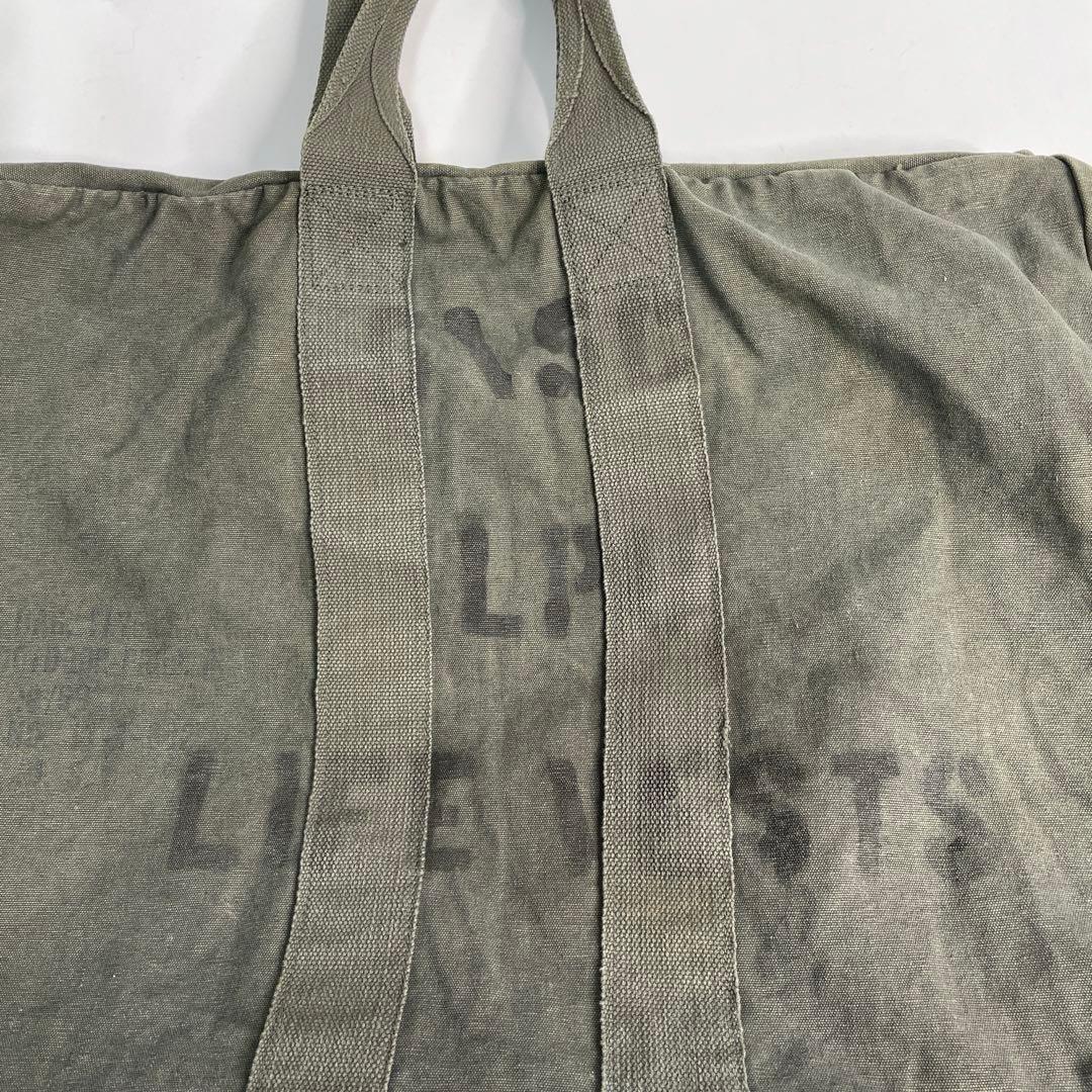 軍物 フライヤーズ キット バッグ ステンシル ペイント ボストン