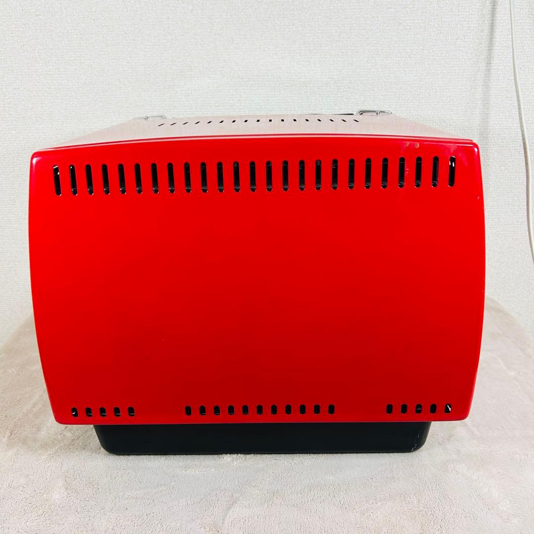 【未使用級美品】peace 851 ガスオーブン ピーステンピ　天火オーブン　赤