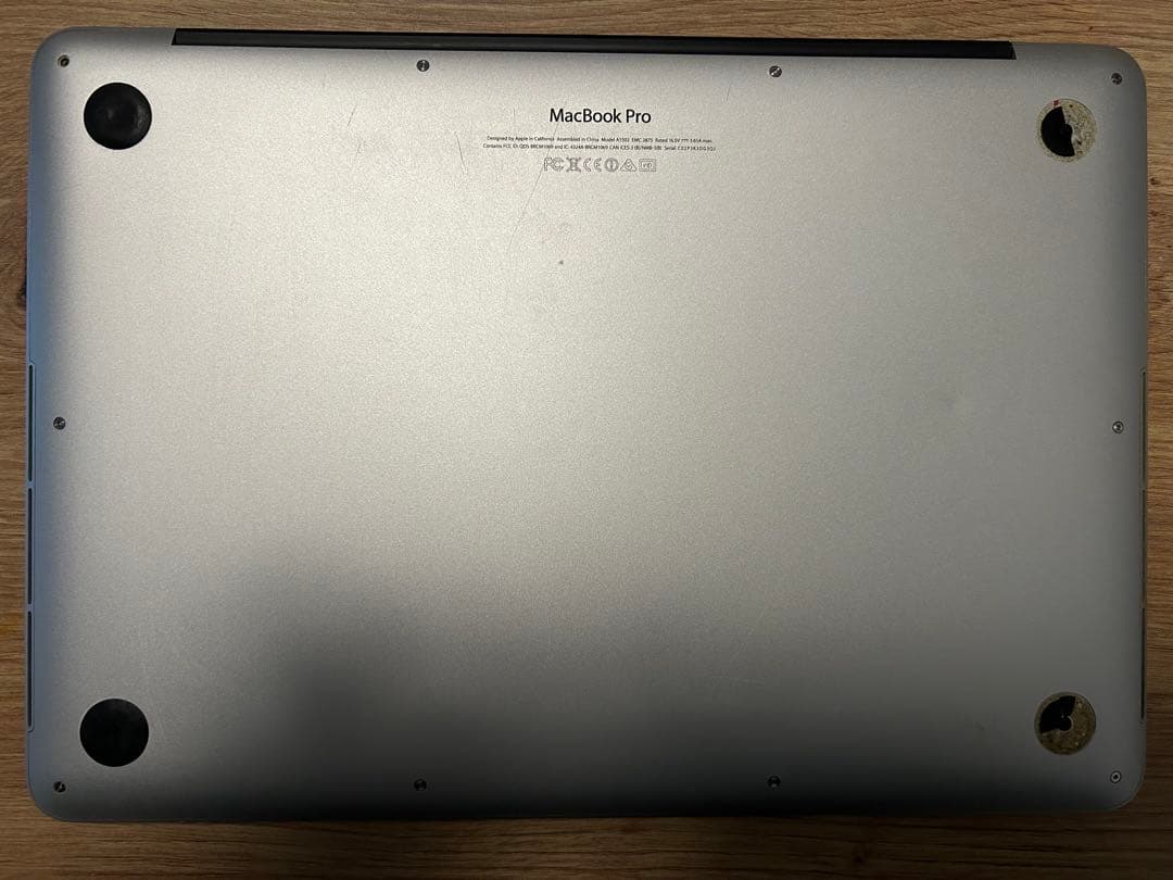 北*間様 MacBook Pro Retina Mid 2014