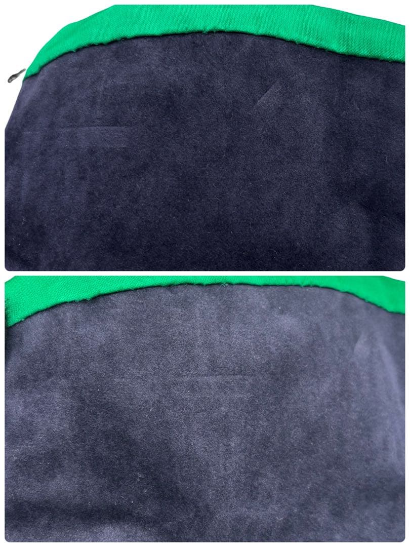 【美品】ボッテガヴェネタ　アクセサリーポーチ　黒　緑　ラグジュアリー　リング