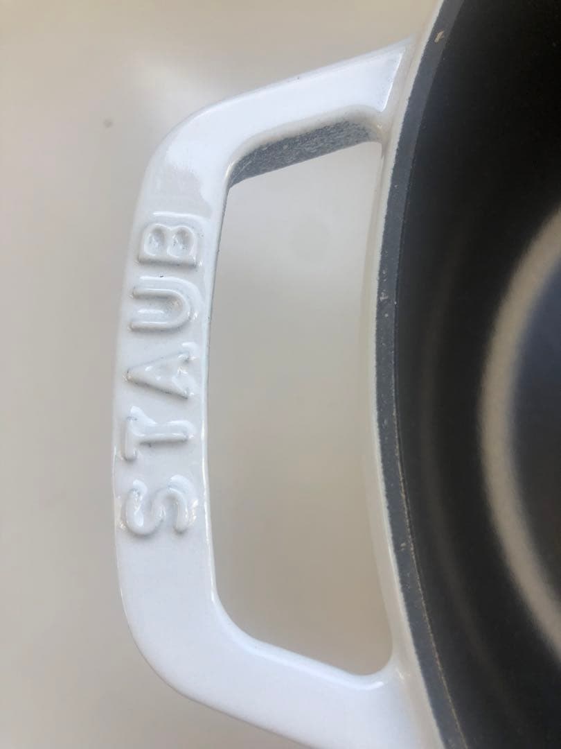 こたそら【新品】ストウブ スノークリスタル ホワイト 24cm