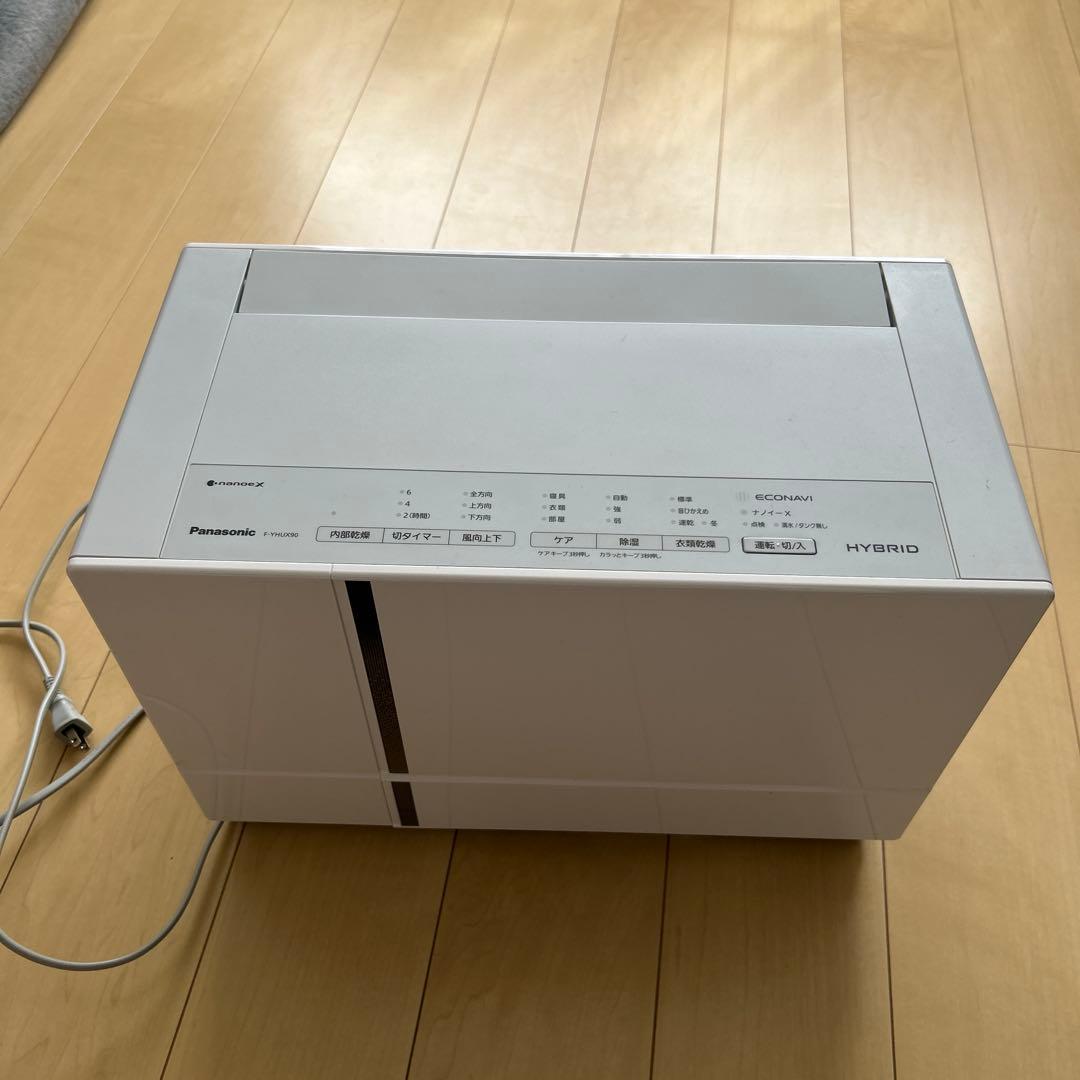 Panasonic 衣類乾燥除湿機ナノイーハイブリッドF-YHUX90