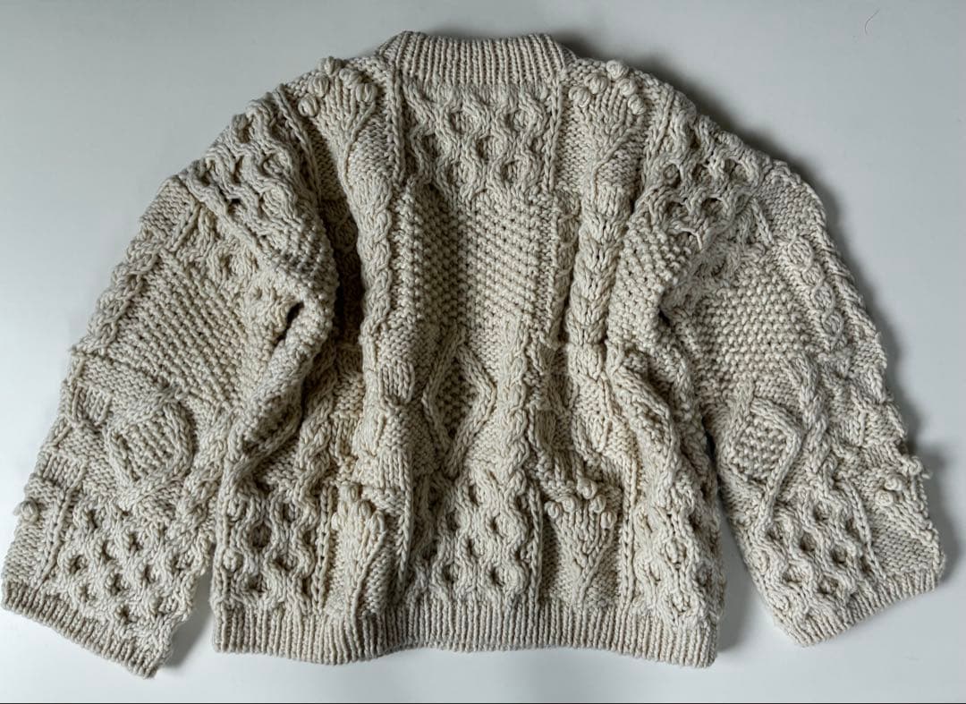 【極美品】今季継続モデル TODAYFUL パッチワークハンドニット タグ付