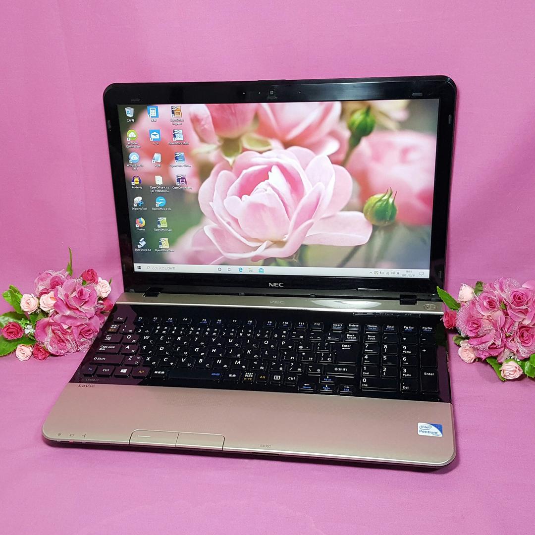 ❥最新Win10❥テレワーク可能❥大容量500G❥薄型❥カメラ&USB3.0