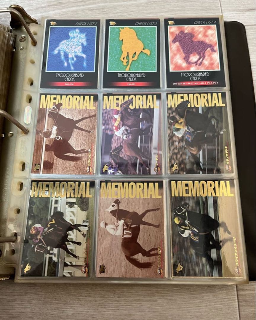 競馬 カード アルバム 大量 まとめて 中央 地方 名馬 伝説