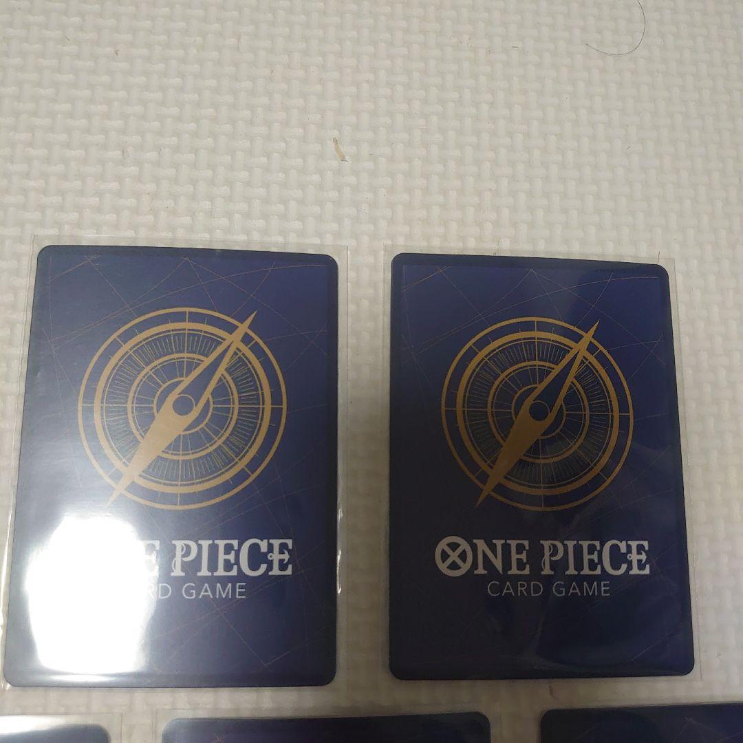 ワンピースカード　優勝　スタバ　プロモ　 トレジャークルーズ　ルフィ　5枚セット