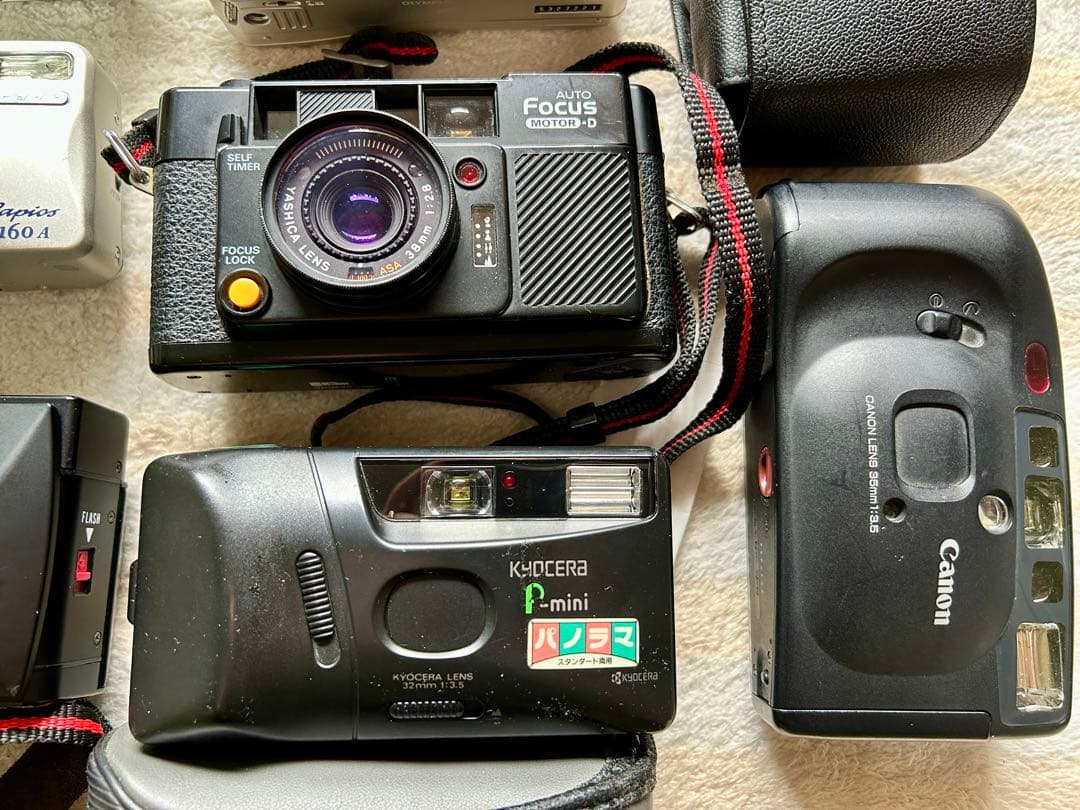 フィルムカメラセット まとめ出品Minolta Olympus Canon