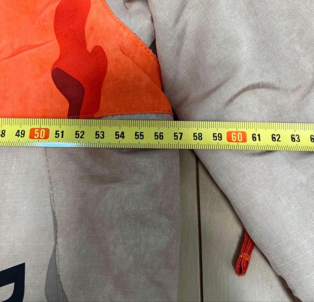 DC スノーボードジャケット オレンジ迷彩