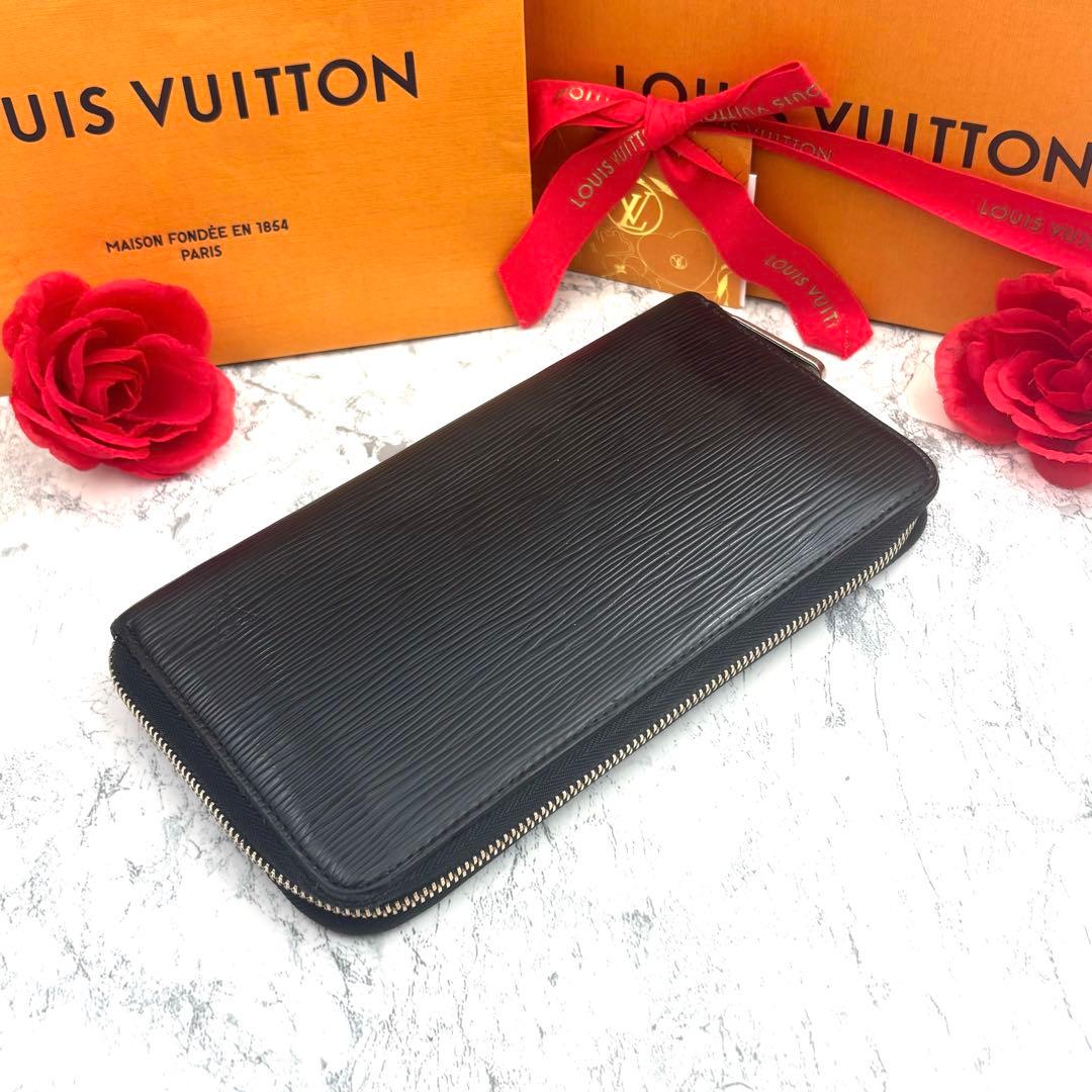 【極美品】 ルイヴィトン エピ ノワール ジッピーオーガナイザー 長財布