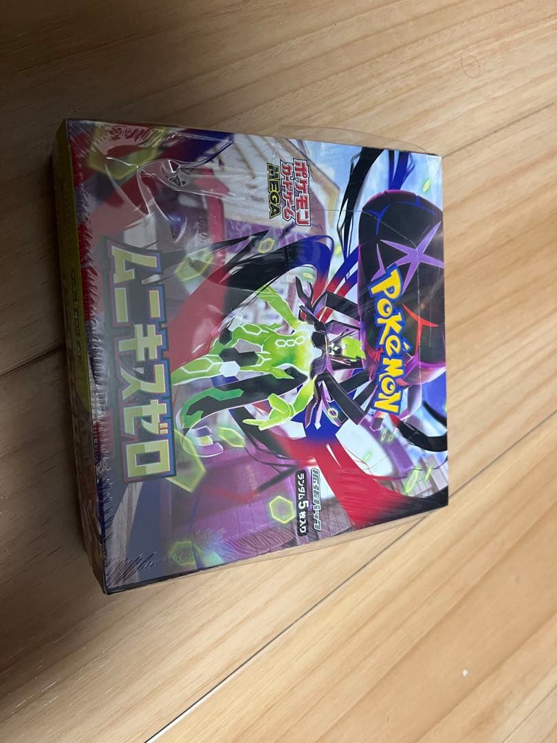【新品未開封】ポケモンカードゲーム ムニキスゼロ BOX シュリンクあり(破れ)